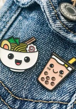 COLLECTABLES Ramen & Boba | ENAMEL PIN SET*