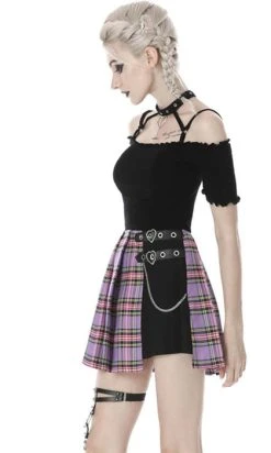 DARK IN LOVE Purple Checked | PLEATED SKIRT 25 DARK IN LOVE Purple Checked | PLEATED SKIRT -Restyle Sales Shop dark in love purple checked pleated skirt 11 b823de29 c974 4466 96fe 13c405808810 700x700