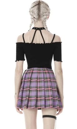 DARK IN LOVE Purple Checked | PLEATED SKIRT 27 DARK IN LOVE Purple Checked | PLEATED SKIRT -Restyle Sales Shop dark in love purple checked pleated skirt 13 526e84b1 73e6 4963 b258 1c600381d143 700x700