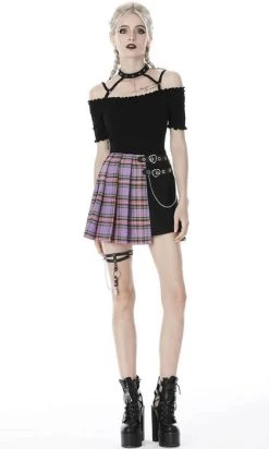 DARK IN LOVE Purple Checked | PLEATED SKIRT 19 DARK IN LOVE Purple Checked | PLEATED SKIRT -Restyle Sales Shop dark in love purple checked pleated skirt 4 0c2275bf 21fc 4123 9c2a f14f1a6d4d87 700x700