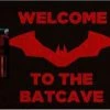 DC COMICS The Batman: Batcave [Red] | DOORMAT -Restyle Sales Shop dc comics the batman batcave red doormat 1 24c3b47c 6d76 45c6 b46a 147085e0c3b3
