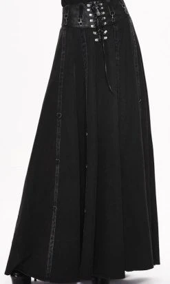 DEVIL FASHION Diwata | MAXI SKIRT -Restyle Sales Shop devil fashion diwata maxi skirt 6 700x700
