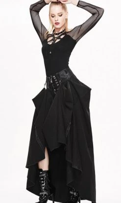 DEVIL FASHION Diwata | MAXI SKIRT -Restyle Sales Shop devil fashion diwata maxi skirt 8 700x700