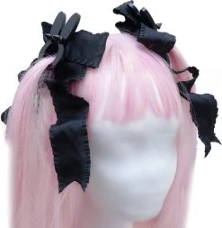 DEVIL666ISH Black Rabbit Twin Tail | HAIR BOWS