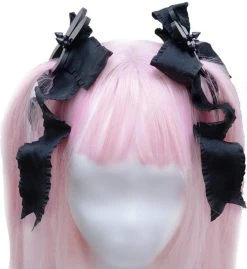 DEVIL666ISH Black Rabbit Twin Tail | HAIR BOWS -Restyle Sales Shop devil666ish black rabbit twin tail hair bows 2 37d2ad82 410b 4c34 ae7e 6a8a5ff4ca71 700x700