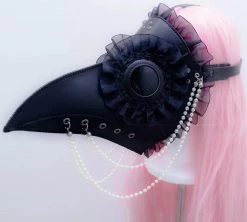 DEVIL666ISH Phantom Plague Doctor [Black] | MASK