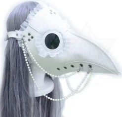 DEVIL666ISH Phantom Plague Doctor [White] | MASK -Restyle Sales Shop devil666ish phantom plague doctor white mask 4 8336d90e 6df5 4b92 bdd1 5bd17ca6cef0 700x700