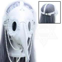 DEVIL666ISH Phantom Plague Doctor [White] | MASK -Restyle Sales Shop devil666ish phantom plague doctor white mask 5 c8e809ae 43cb 4c2c a620 f88f55c6e144 700x700