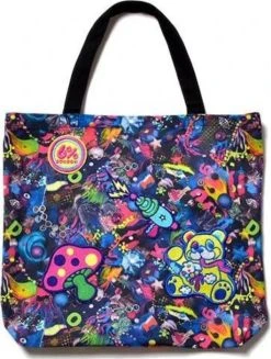 6%DOKIDOKI Neon Spectrum Patch [Black] | SHOULDER BAG*