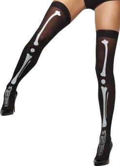 FEVER Black Opaque Skeleton | HOLD-UPS*