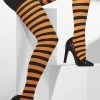 FEVER Striped Opaque [Orange And Black] | TIGHTS -Restyle Sales Shop fever orange and black striped opaque tights 1 b3af9521 cb8d 48cf 9236 d6e75191339f