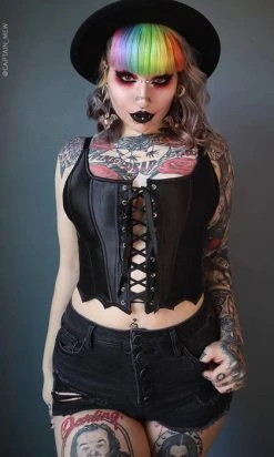 FOREST INK Bat Wing | CORSET TOP -Restyle Sales Shop forest ink bat wing corset top 6 d654f551 5cfc 4e5e 9c26 bb4af9c60c8e 700x700