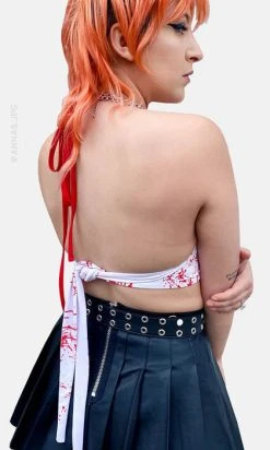 FOREST INK Bloody Valentine | O-RING HALTER TOP** -Restyle Sales Shop forest ink bloody valentine o ring halter top 2 df02d384 b96c 4356 8bab b237f7a05935 700x700