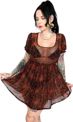FOXBLOOD Cobweb [Mesh] | BABYDOLL DRESS*