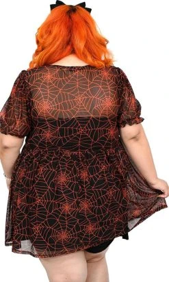 FOXBLOOD Cobweb [Mesh] | BABYDOLL DRESS* -Restyle Sales Shop foxblood cobweb mesh babydoll dress 3 b70474f2 7a97 4594 ba75 97050dbd1fdd 700x700