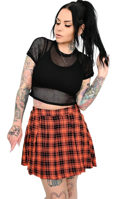 FOXBLOOD Pumpkin Patch | PLAID SKIRT 3 FOXBLOOD Pumpkin Patch | PLAID SKIRT