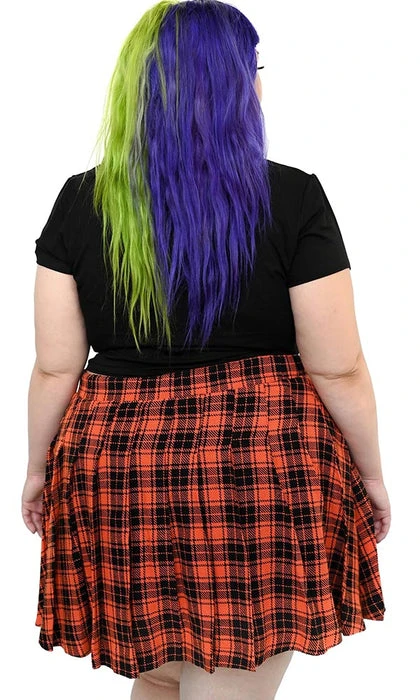 FOXBLOOD Pumpkin Patch | PLAID SKIRT 6 FOXBLOOD Pumpkin Patch | PLAID SKIRT - Image 4