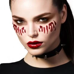 FRIGHT FEST Blood Tears [Glitter] | FACE STICKER* -Restyle Sales Shop fright fest blood tears glitter face sticker 4 73f41e81 6df0 422f 9d42 da19eae4da6c 700x700