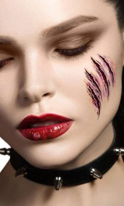 FRIGHT FEST Fake Cut | STICKER TATTOO*