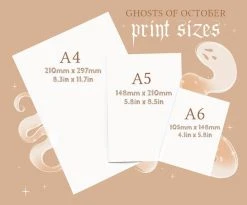 GHOSTS OF OCTOBER Carpe Noctem [A5] | PRINT -Restyle Sales Shop ghosts of october carpe noctem a5 print 5 5ba05847 4364 48b2 a398 364ac0ff019d 700x700