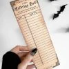 GHOSTS OF OCTOBER Haunted [Vintage] | LIBRARY CARD BOOKMARK