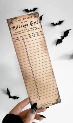 GHOSTS OF OCTOBER Haunted [Vintage] | LIBRARY CARD BOOKMARK -Restyle Sales Shop ghosts of october gothic haunted library card bookmark 2 8291e487 41f4 47df a44c ed5d52cc8494 700x700