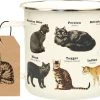 GIFT REPUBLIC Cats | ENAMEL MUG