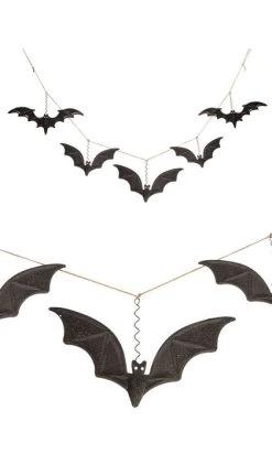 GOTHIC GIFTS Glitter Bat | METAL GARLAND*