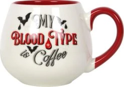 GOTHIC GIFTS My Blood Type Is Coffee | ROUNDED MUG -Restyle Sales Shop gothic gifts my blood type is coffee rounded mug 2 877152ed cc52 4806 bae9 ceec97bcf0ce 700x700