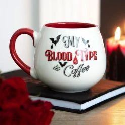 GOTHIC GIFTS My Blood Type Is Coffee | ROUNDED MUG -Restyle Sales Shop gothic gifts my blood type is coffee rounded mug 4 020a0165 3135 42f1 965d 22f2128ad8bf 700x700