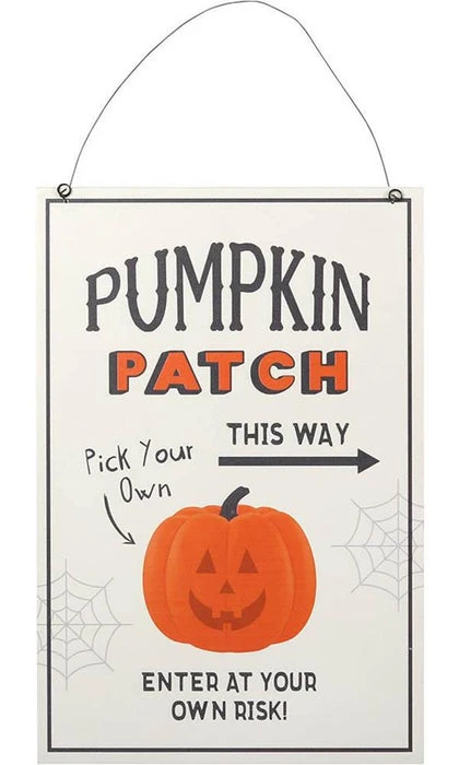 GOTHIC GIFTS Pumpkin Patch | HANGING MDF SIGN* 3 GOTHIC GIFTS Pumpkin Patch | HANGING MDF SIGN*