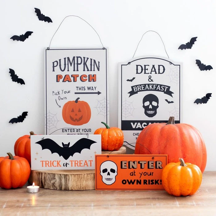 GOTHIC GIFTS Pumpkin Patch | HANGING MDF SIGN* 4 GOTHIC GIFTS Pumpkin Patch | HANGING MDF SIGN* - Image 2