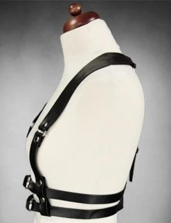 RESTYLE Wide Strapped [Black] | UNDERBUST HARNESS -Restyle Sales Shop harness wide strapped underbust black 1 700x700