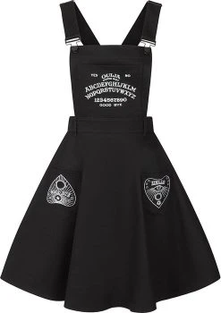 HELL BUNNY Samara | PINAFORE DRESS