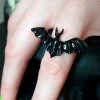 HELLBOUND Bat [Black] | ADJUSTABLE RING -Restyle Sales Shop hellbound bat black adjustable ring 1 10caacd9 ed2a 4e9b 8535 ae20eb594ec6 700x700
