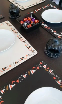 HELLS BLANKETS Hallows Harvest | PLACEMAT SET -Restyle Sales Shop hells blankets hallows harvest placemats 04 0f5aea9d 671e 4e30 9326 126dc128a21a 700x700