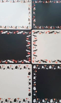 HELLS BLANKETS Hallows Harvest | PLACEMAT SET -Restyle Sales Shop hells blankets hallows harvest placemats 06 64e4d522 b700 462b 9f6d 9484a1e7377d 700x700