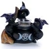 HOMEWARES Black Cat Cauldron | TEA LIGHT HOLDER -Restyle Sales Shop homewares black cat cauldron tea light holder 1 7f3fbc3d e883 4b63 a813 6d9f18fb5d61 700x700