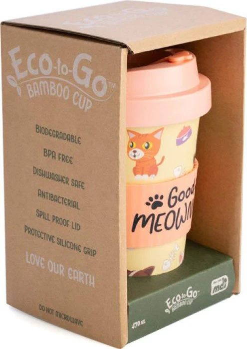 HOMEWARES Cat Eco-to-Go | BAMBOO CUP 5 HOMEWARES Cat Eco-to-Go | BAMBOO CUP - Image 3