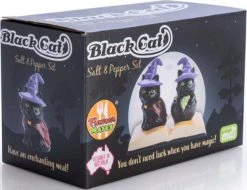 HOMEWARES Black Cats | SALT & PEPPER SET -Restyle Sales Shop homewares flavour mates black cats salt pepper set 4 d2d750d8 d5ac 4194 8f8c bd9906462eaf 700x700