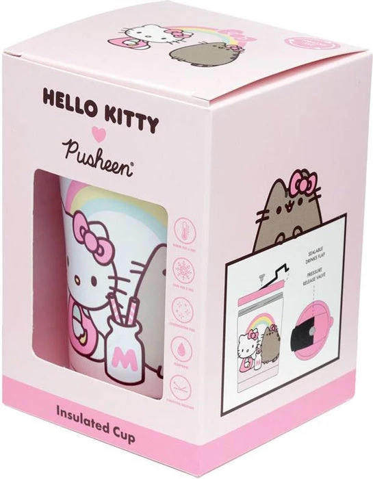 HOMEWARES Hello Kitty & Pusheen | INSULATED FOOD & DRINK CUP 4 HOMEWARES Hello Kitty & Pusheen | INSULATED FOOD & DRINK CUP - Image 2