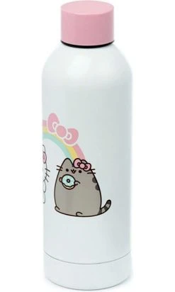 HOMEWARES Hello Kitty & Pusheen | STAINLESS STEEL THERMAL BOTTLE -Restyle Sales Shop homewares hello kitty pusheen stainless steel thermal bottle 3 74460e7f 8312 4ba9 918f 2351f6a15740 700x700