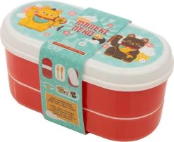 HOMEWARES Maneki Neko Lucky Cat | BENTO LUNCH BOX [with Fork & Spoon] -Restyle Sales Shop homewares maneki neko lucky cat bento lunch box with fork spoon 9 0b043eaf 34be 48b5 ac6a 4302769bc77a 700x700