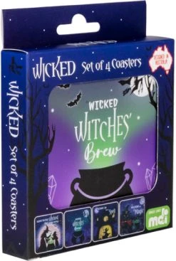 HOMEWARES Wicked | COASTERS SET -Restyle Sales Shop homewares wicked coasters set 3 dc9477f3 6fb9 4d48 8357 330c125e0b80 700x700
