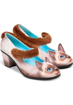 HOT CHOCOLATE Siamese Cat | MID HEELS -Restyle Sales Shop hot chocolate siamese cat mid heels 1 bf1d5ce9 1c25 4409 96fc 7aba7ec68ba9 700x700