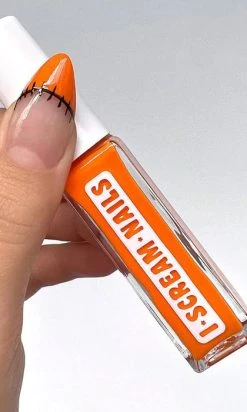 I SCREAM NAILS Trick Or Treat | STRIPER BRUSH*