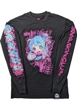 INVASION CLUB Decomposition [Black] | LONG SLEEVE TEE -Restyle Sales Shop invasion club decomposition black long sleeve tee 1 2ecebadb ac86 4345 b345 612edd44b772 700x700