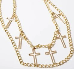 KATAKOMB Cross [Gold] | CHAIN BELT