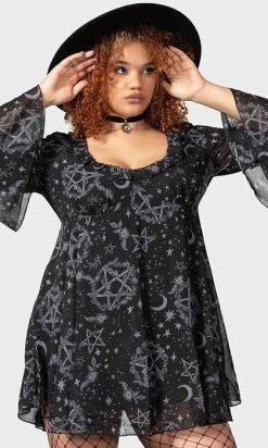 KILLSTAR Astral Willow | DRESS -Restyle Sales Shop killstar astral willow dress 10 700x700