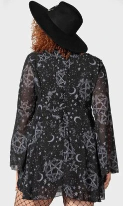 KILLSTAR Astral Willow | DRESS -Restyle Sales Shop killstar astral willow dress 11 700x700